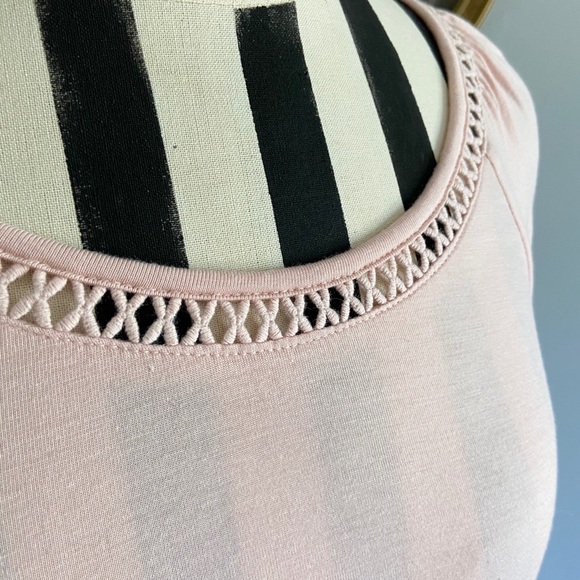 Cupio baby pink tiered blouse - Picture 8 of 12
